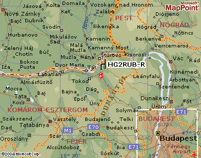magyarország térkép dorog EchoLink   Hungary magyarország térkép dorog